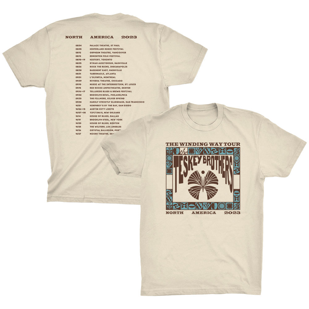 2023 North American Tour T-Shirt, Natural