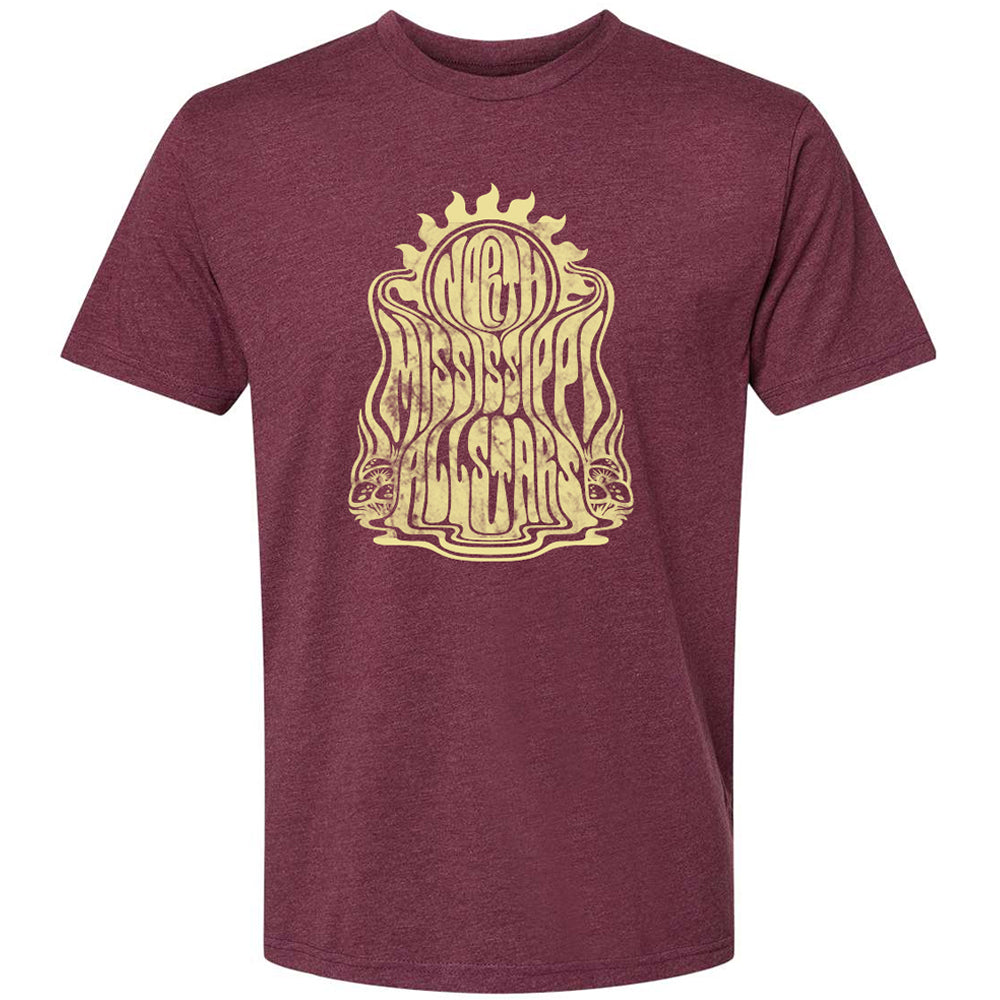 Shroom T, Heather Maroon