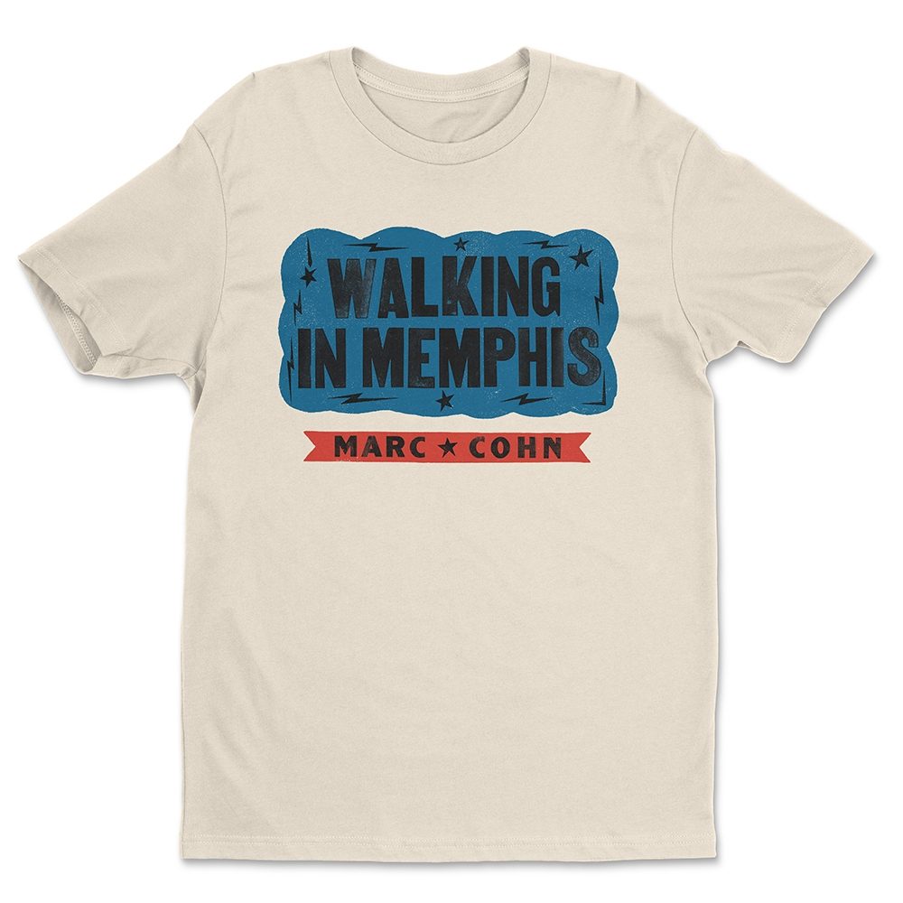 Walking In Memphis Vintage White T
