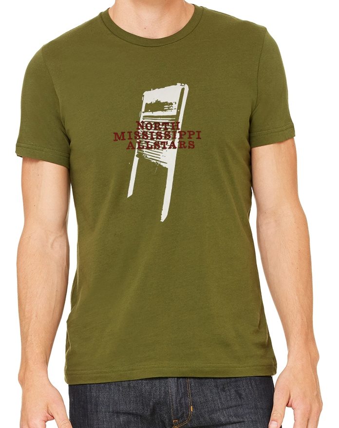 Washboard T, Olive Green