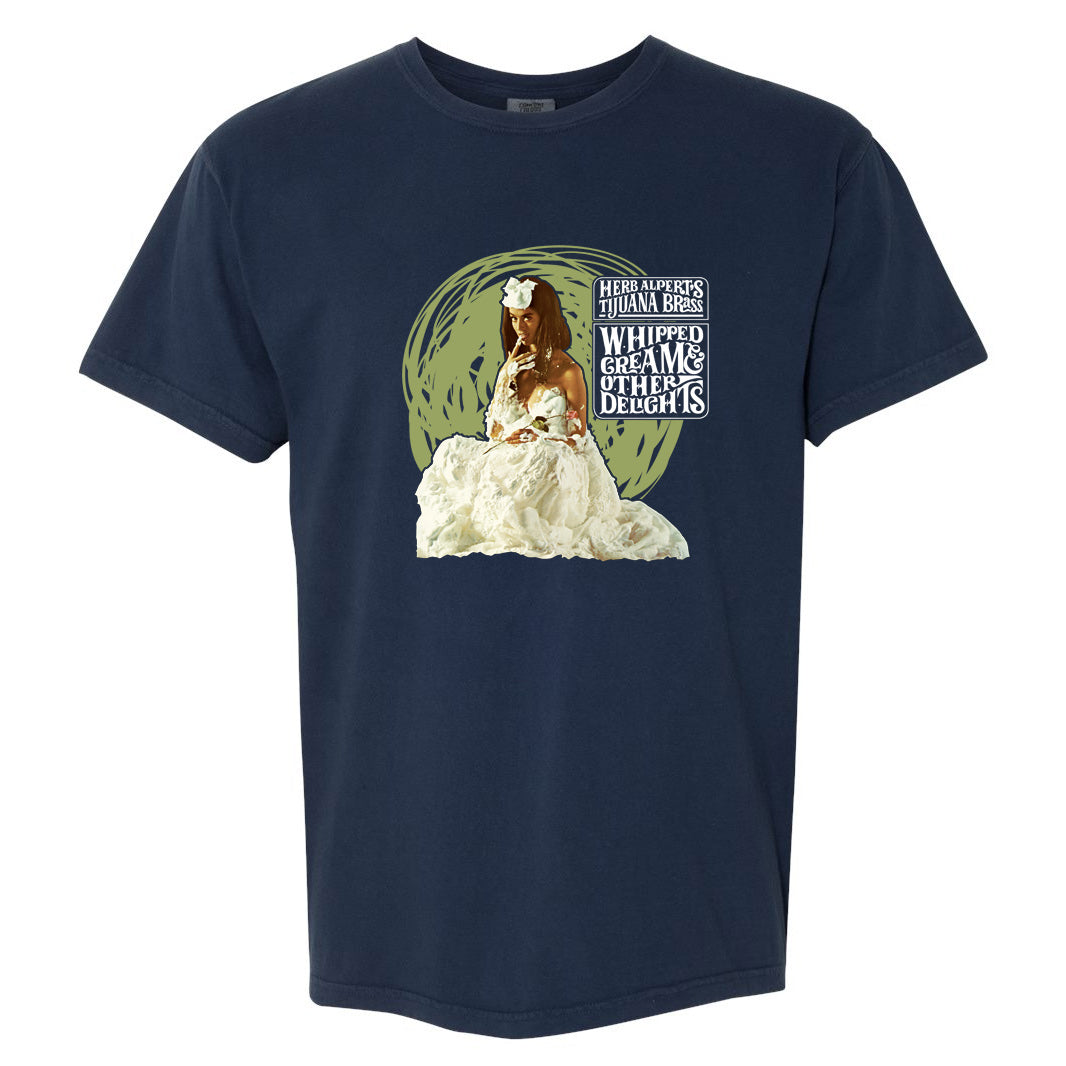 Whipped Cream & Other Delights Album Cover T - Navy