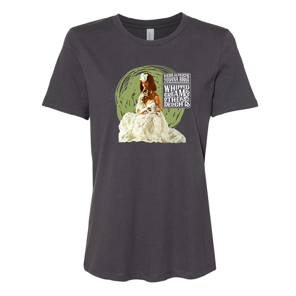Women's Whipped Cream & Other Delights Album Cover T - Dark Grey
