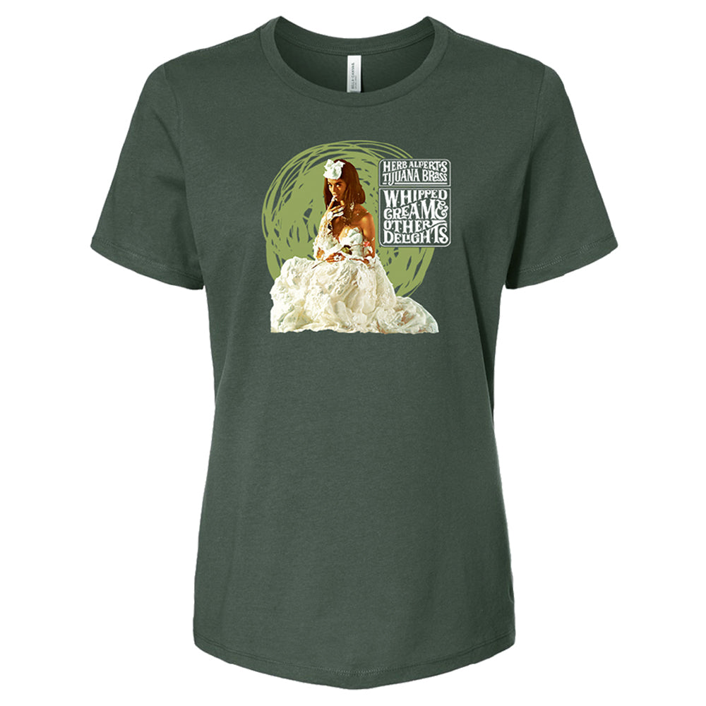 Women's Whipped Cream & Other Delights Album Cover T - Military Green