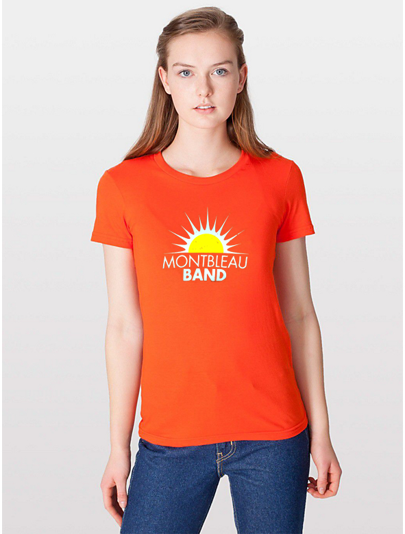 Women's 75 and Sunny T, Orange