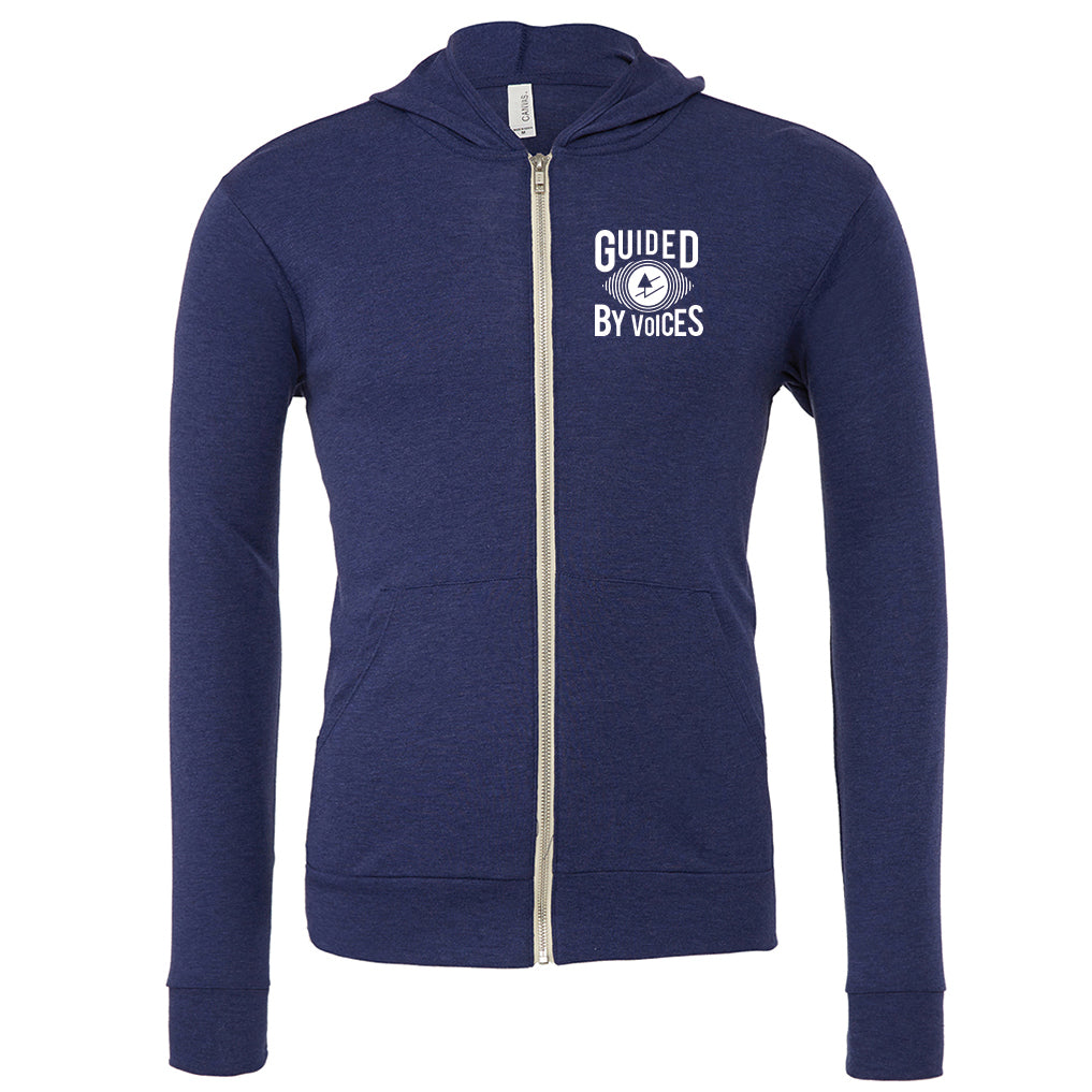 GBV Tri-Blend Zip Hoodie, Navy