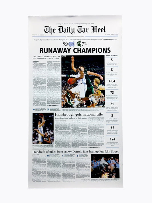 2009 Runaway Champions Poster