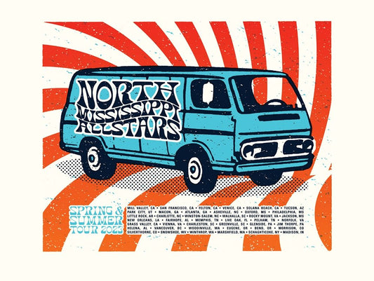 POSTER - Blue Van Spring Summer Tour 2023