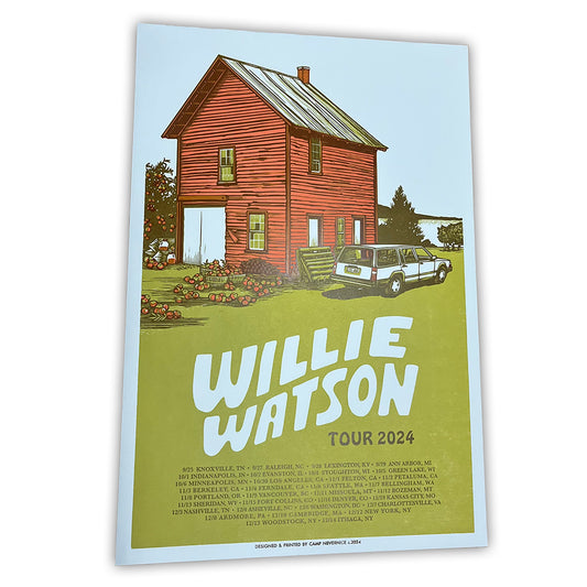 Poster - Willie Watson 2024 Tour