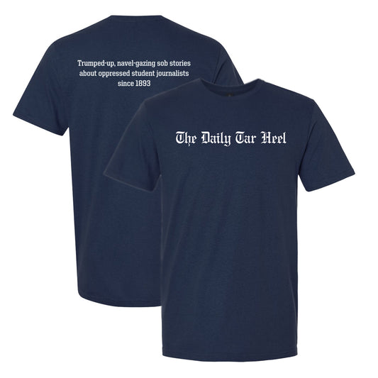The Daily Tar Heel Navy T