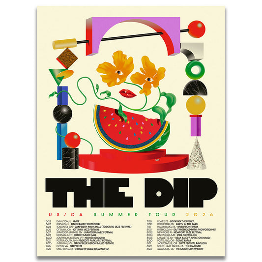 The Dip Summer 2026 Tour Poster - Autographed Option Available