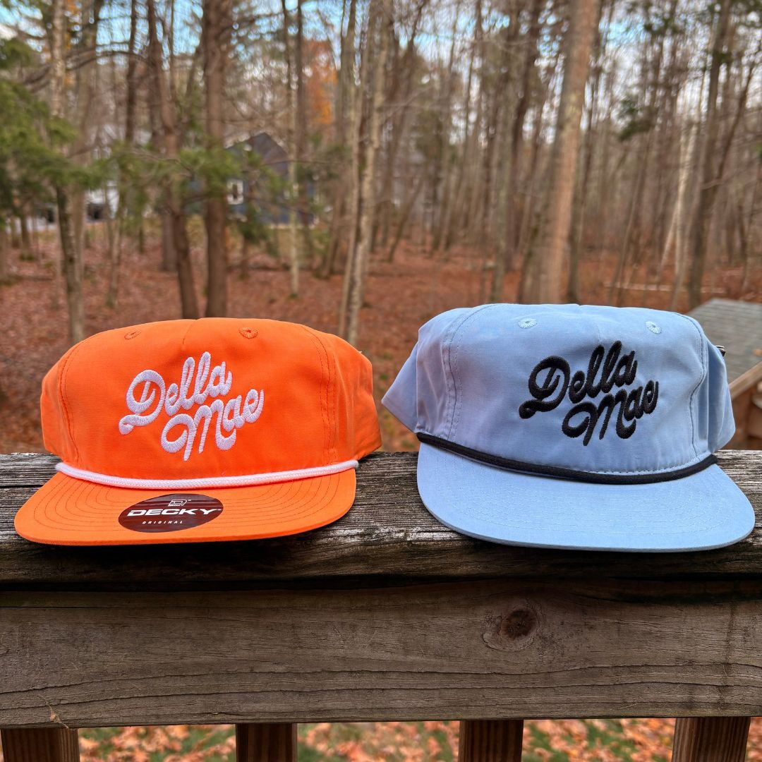 Della Mae Embroidered Logo Rope Hat