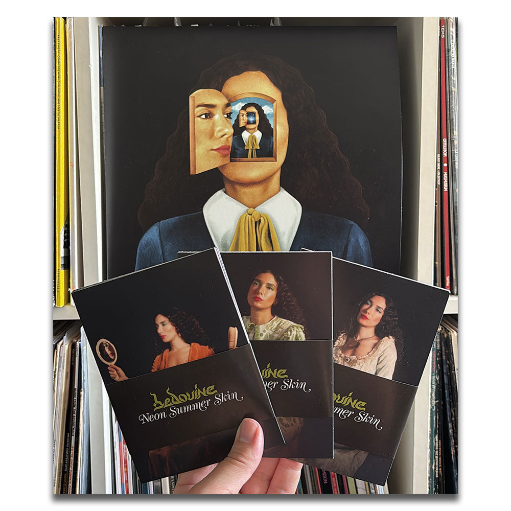 [PRE-ORDER] Neon Summer Skin LP - Smoked Olive Vinyl + Postcard 4 pack Bundle