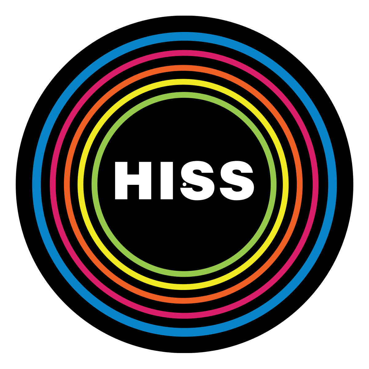 Hiss Rainbow Slipmat