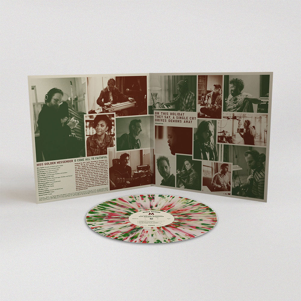 O Come All Ye Faithful LP - Splatter Vinyl