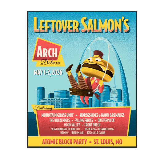 Poster - Leftover Salmon's Arch Deluxe - St. Louis, MO - May 1-2, 2026