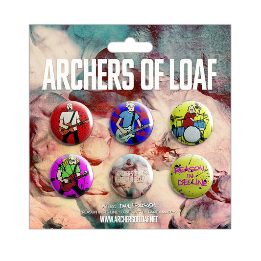 Reason In Decline Button Pack