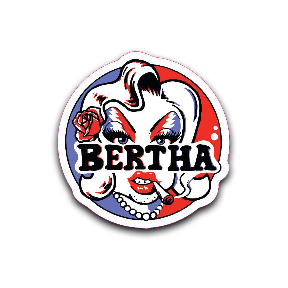 Bertha Logo Sticker
