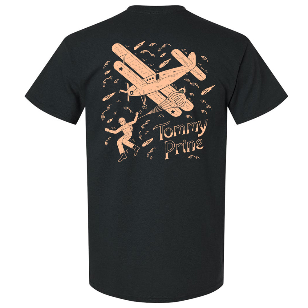 Tommy Prine Paratrooper Pocket T - Black