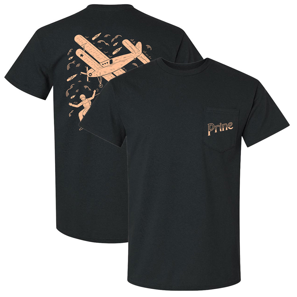 Tommy Prine Paratrooper Pocket T - Black