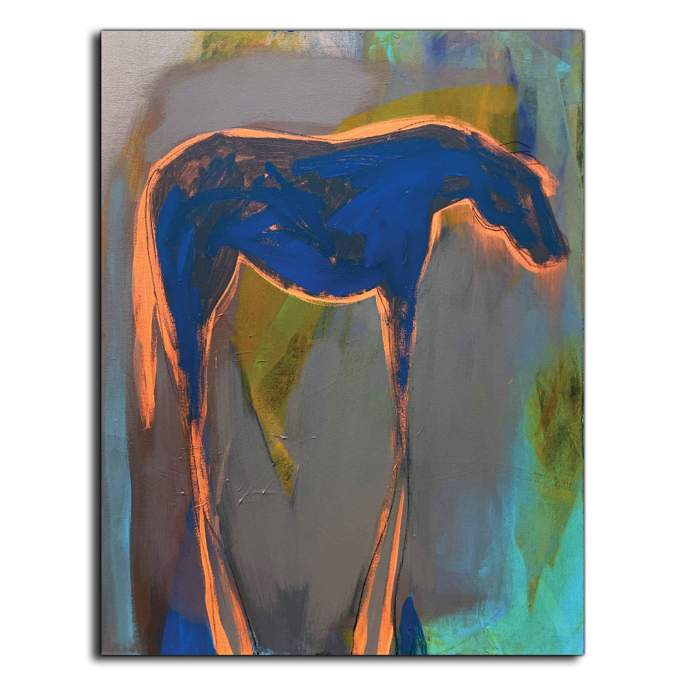 8x10 Print - Blue Friend