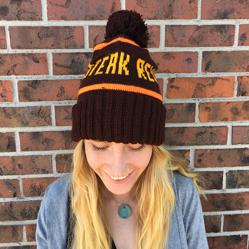 Trout Steak Revival Stocking Cap (Brown)