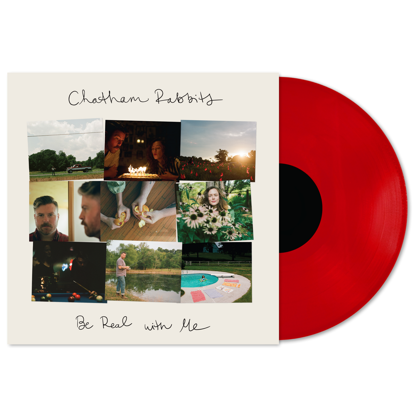 Be Real with Me LP - Red Vinyl