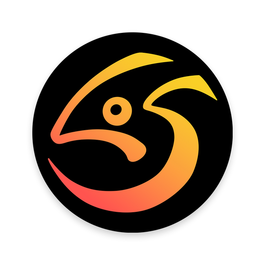 Gradient Logo Sticker