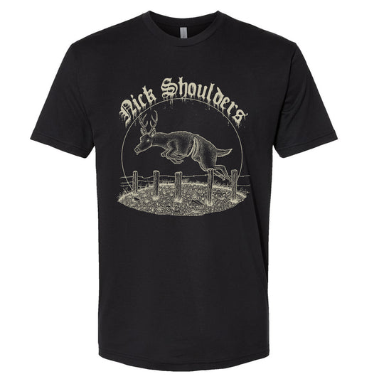 Nick Shoulders Deer T - Black
