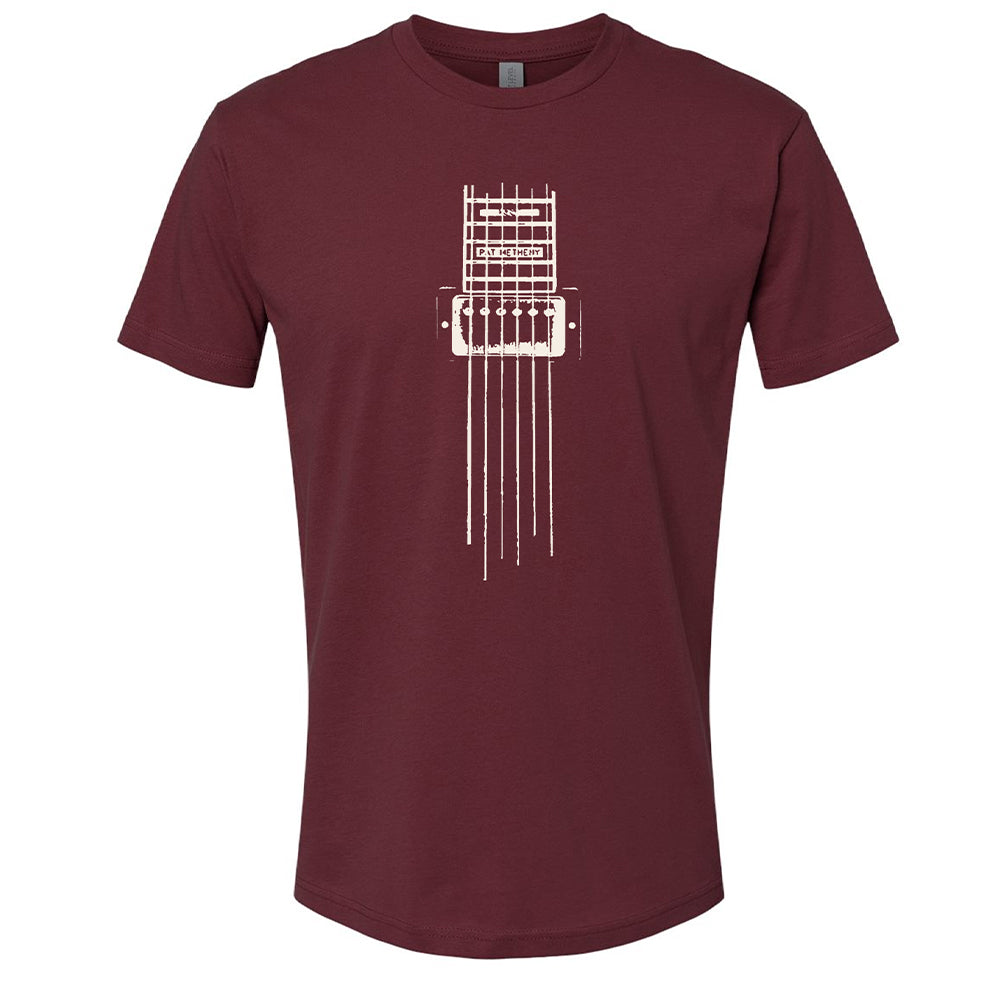 Metheny Pickup T - Maroon