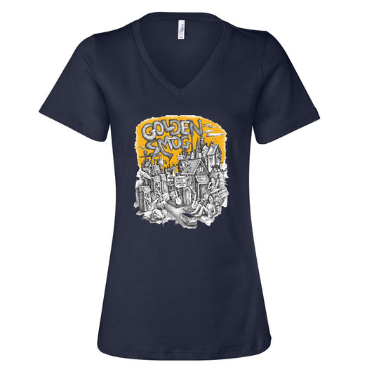 Golden Smog "Mars" Women's V-Neck