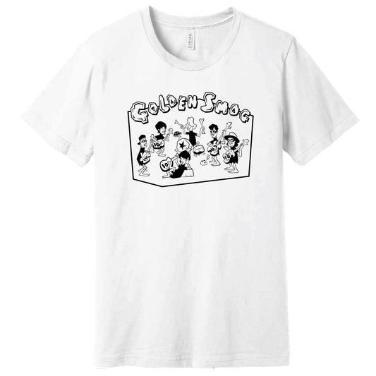 Golden Smog "Flintstones" T - White