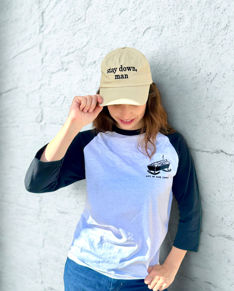 Stay Down Man Hat