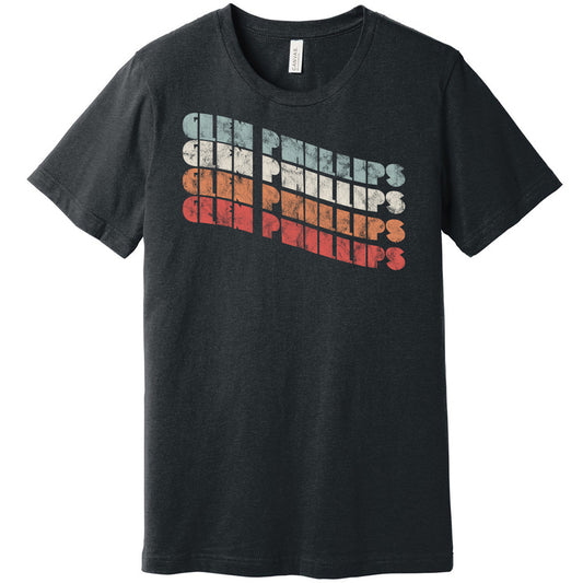 Glen Phillips Wavy Logo T