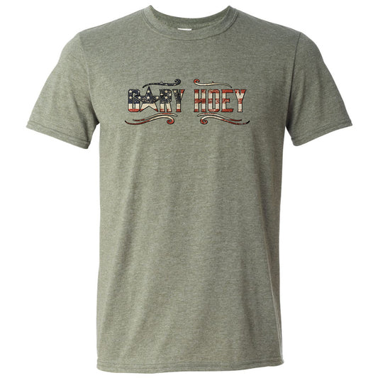 Gary Hoey Patriotic Star Logo T