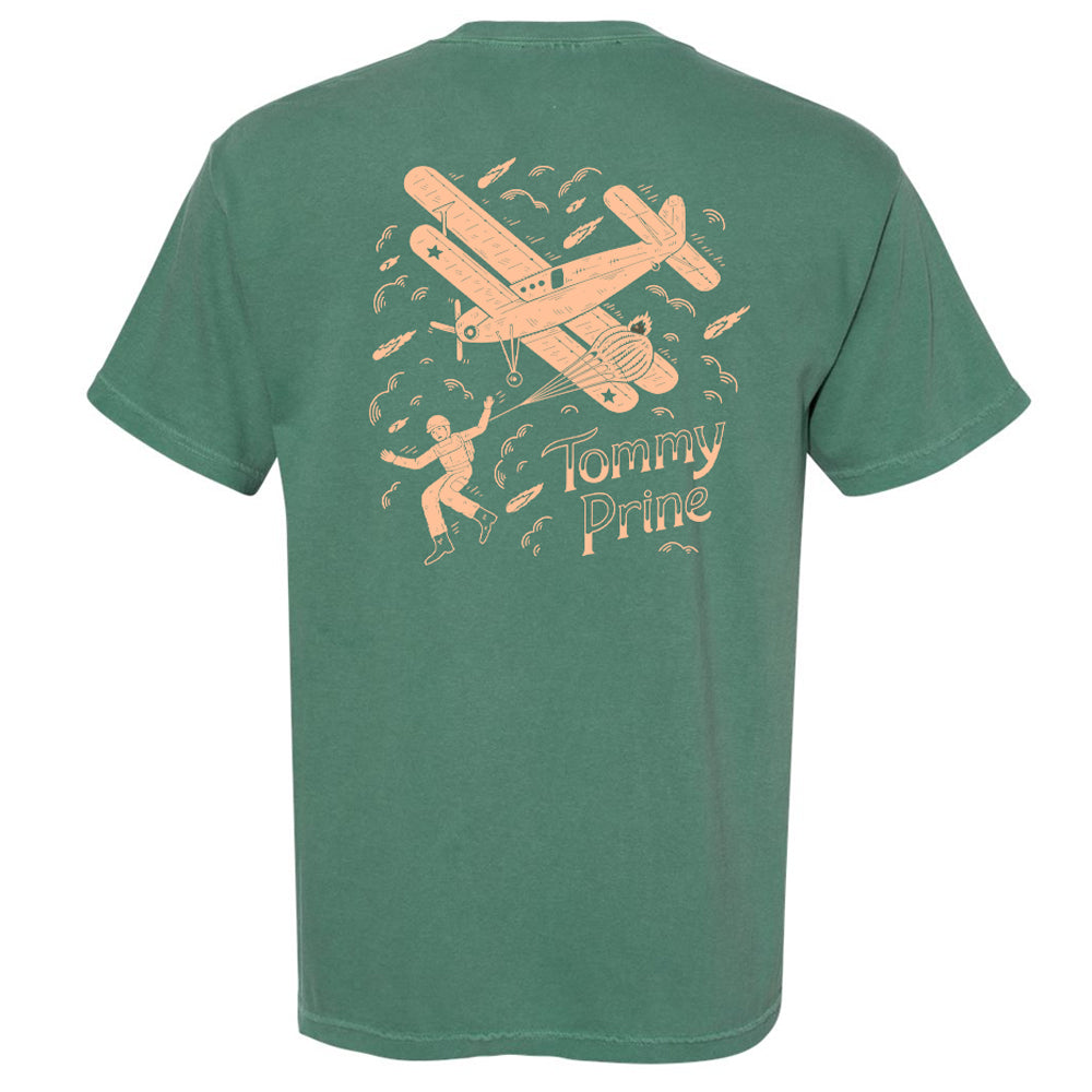 Tommy Prine Paratrooper Pocket T - Light Green