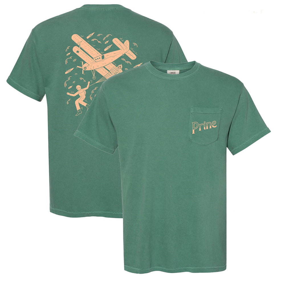 Tommy Prine Paratrooper Pocket T - Light Green