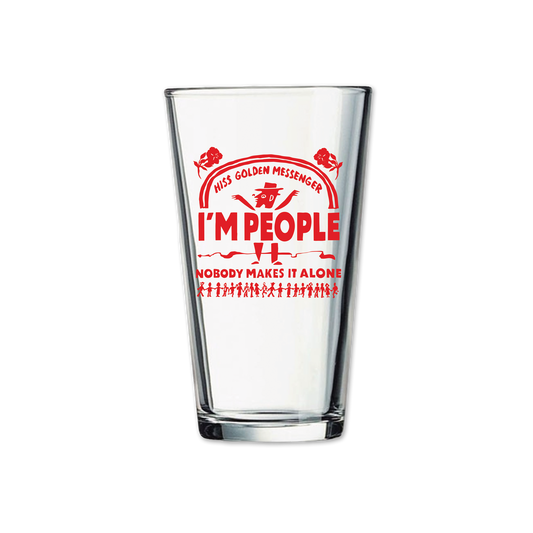 We're People Pint Glass