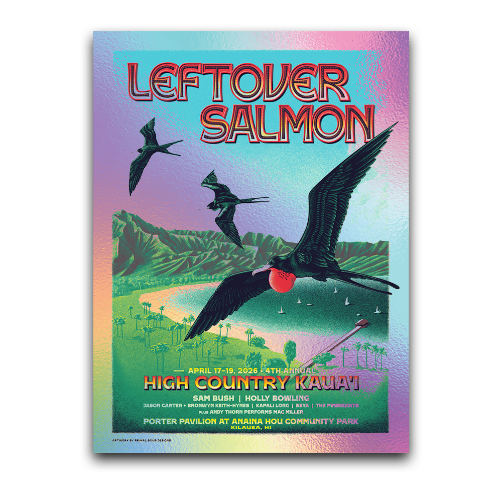 Poster - 4th Annual High Country Kaua'i - Kilauea, Hawaii - April 17-19, 2026 (Foil Version)