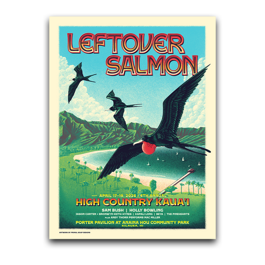 Poster - 4th Annual High Country Kaua'i - Kilauea, Hawaii - April 17-19, 2026 (Autographed)