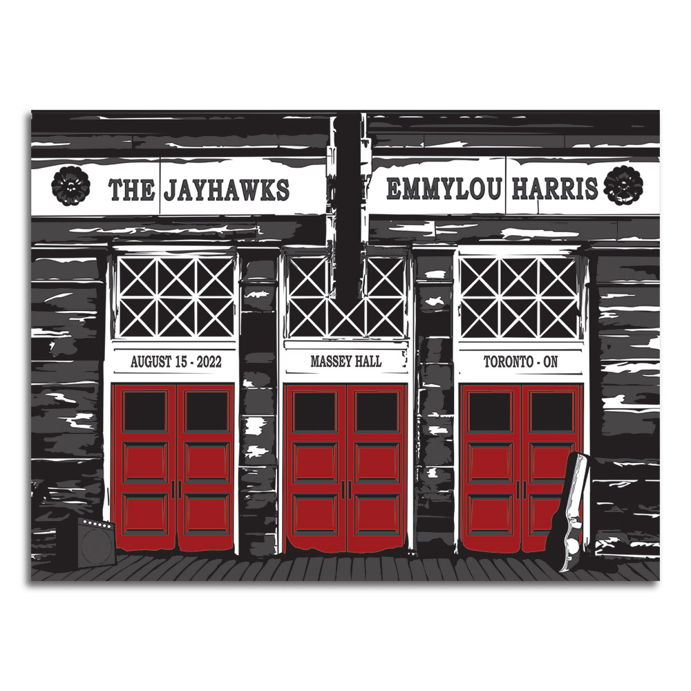 Poster - The Jayhawks + Emmylou Harris- August 15, 2022