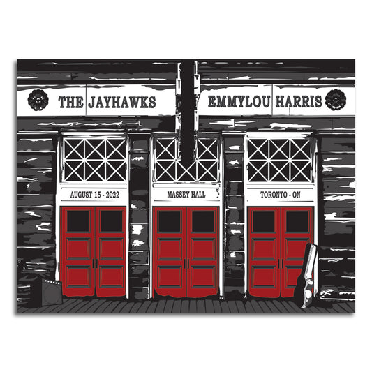 Poster - The Jayhawks + Emmylou Harris- August 15, 2022