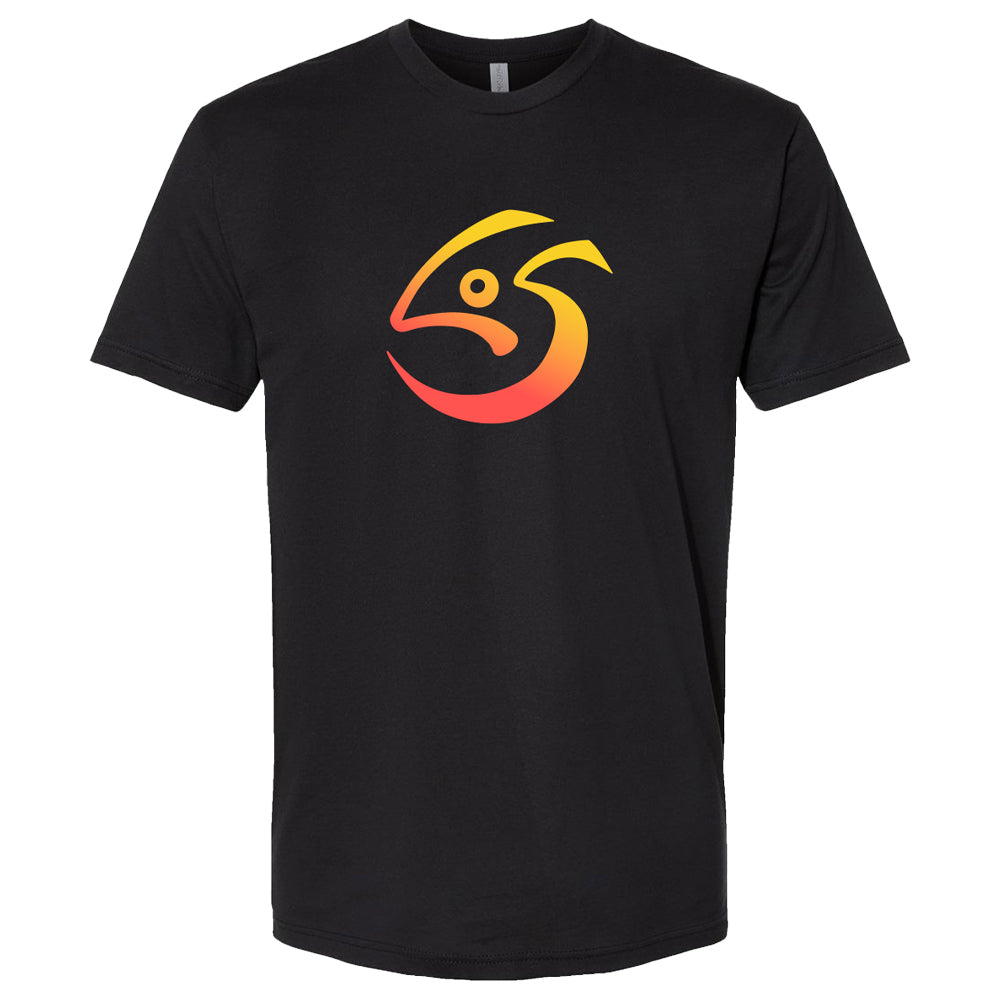 LoS Gradient Logo T - Black