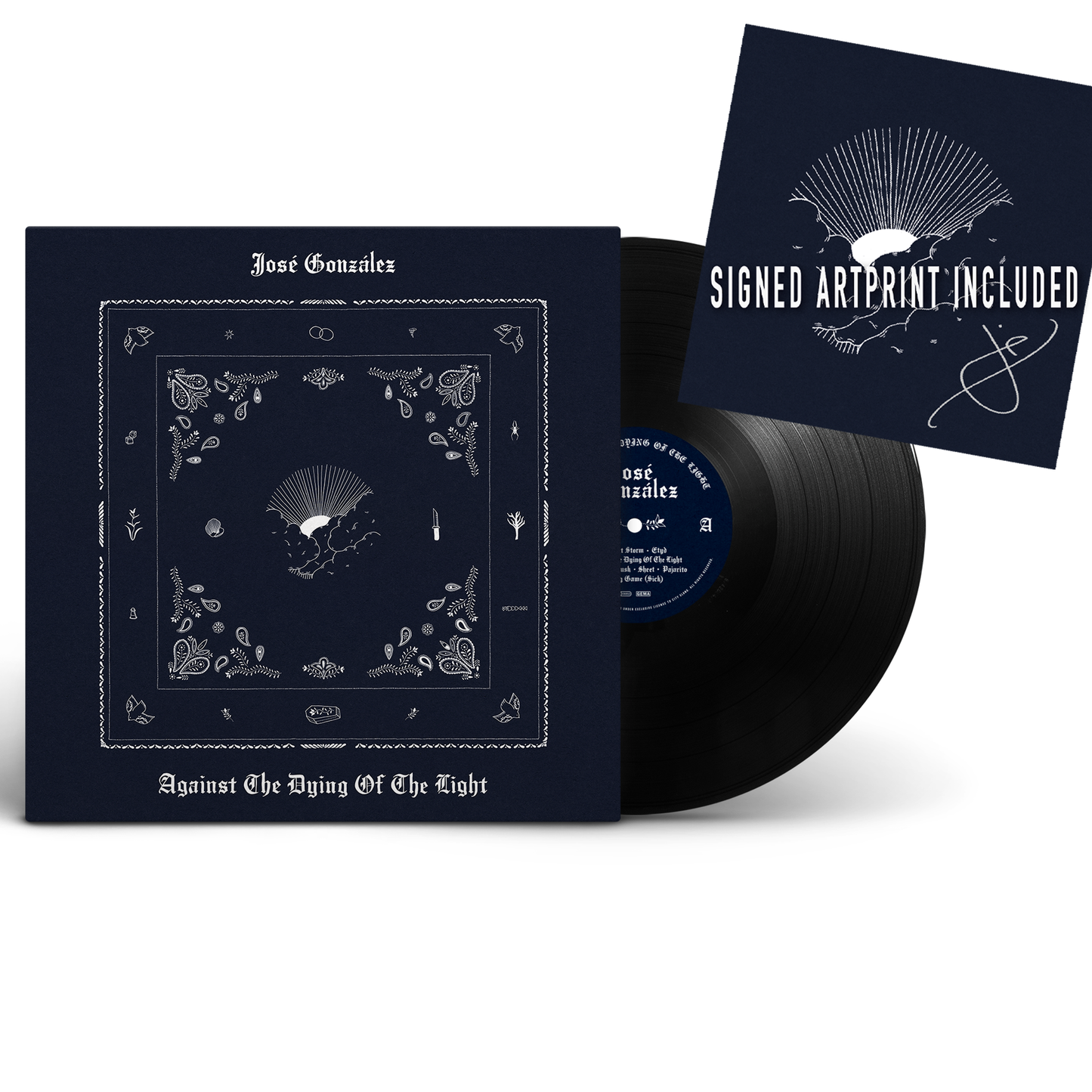 Against The Dying Of The Light LP with Autographed Art Print