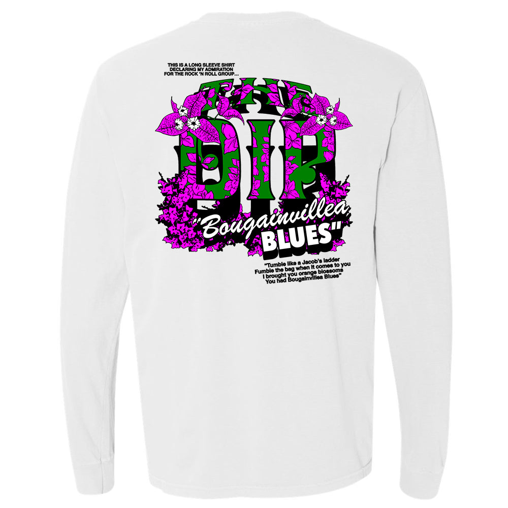 Bougainvillea Blues Long Sleeve T