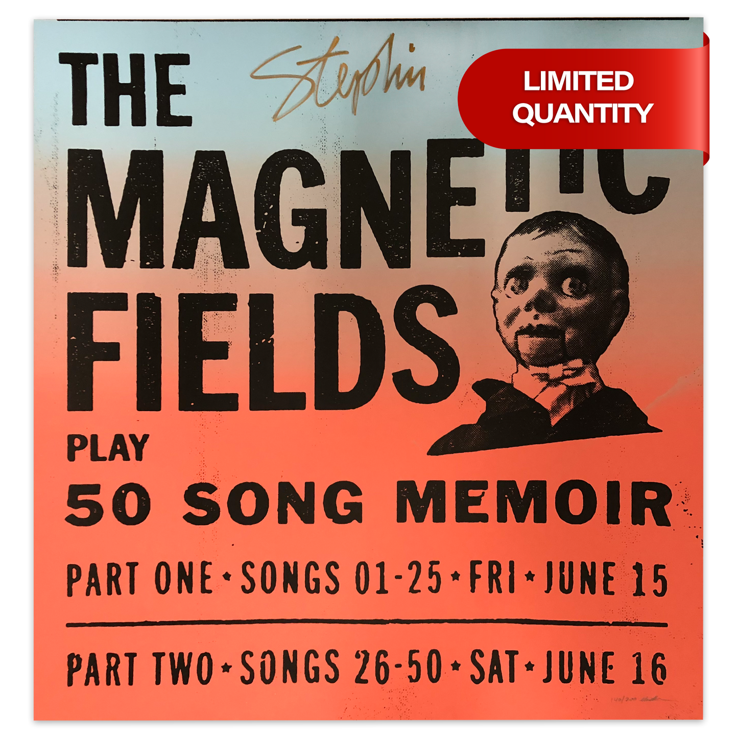 Play 50 Song Memoir Two Night Event Poster