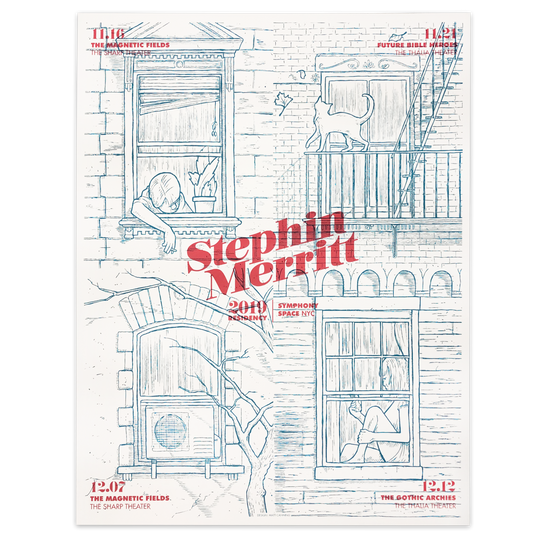 Symphony Space Residency 2019 Tour Poster