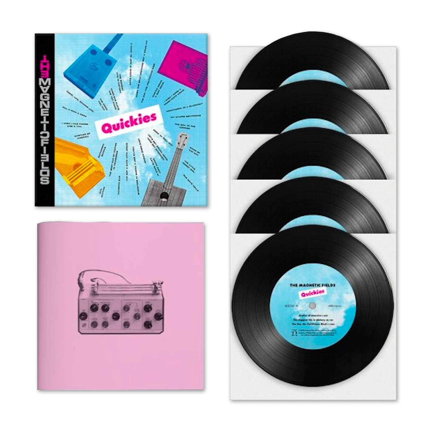 Quickies Vinyl Box Set Vinyl 5x 7" - Autographed Option Available