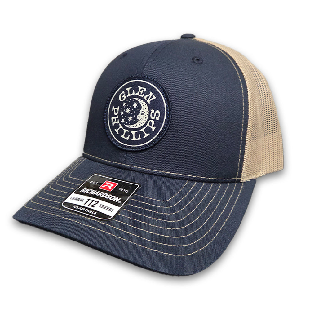 Moon & Stars Trucker Hat - Navy/Dark Khaki