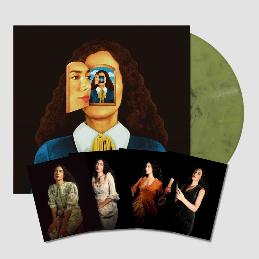 [PRE-ORDER] Neon Summer Skin LP - Smoked Olive Vinyl + Postcard 4 pack Bundle