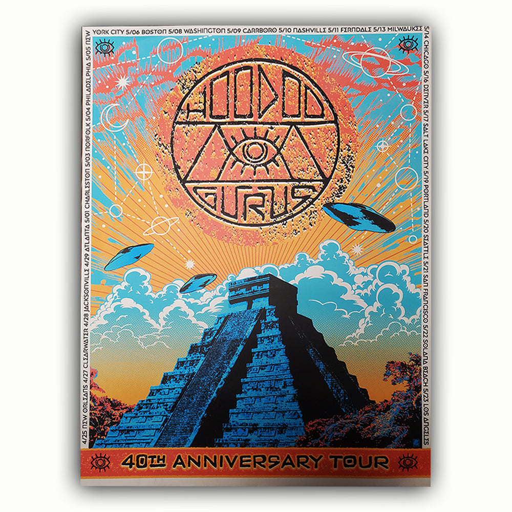40th Anniversary Tour Poster